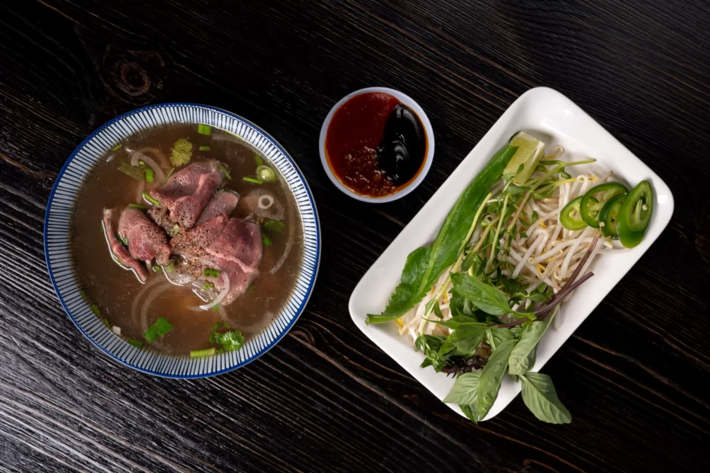 Pho with Rare Steak