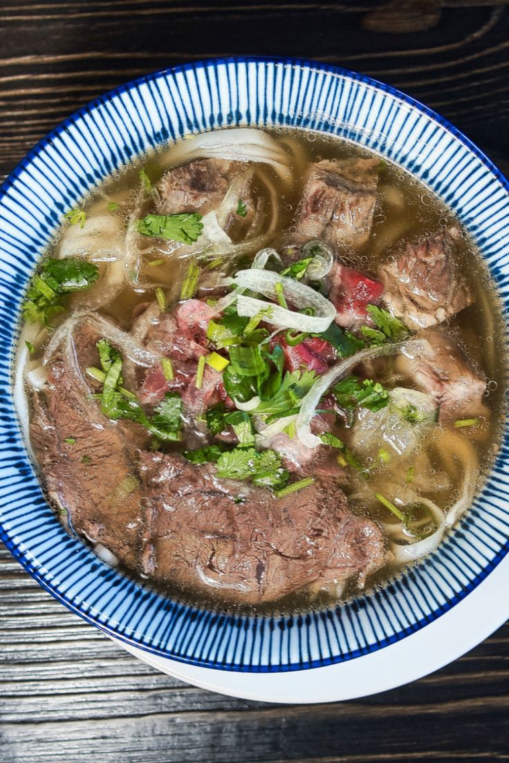 beef noodle soup