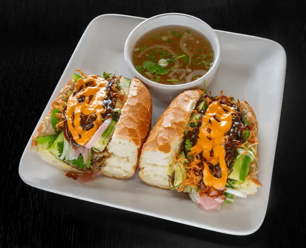 Pho Sandwich at Pho REDBO in Garden Grove